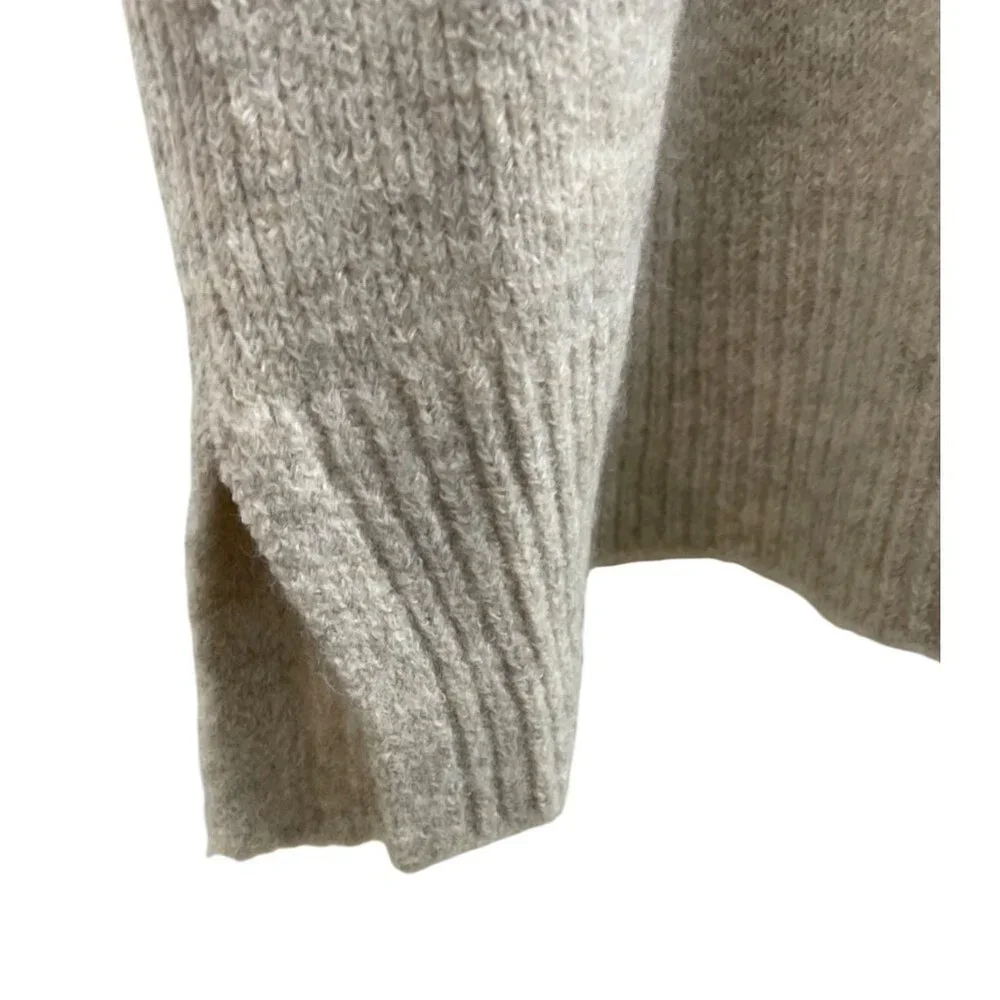 Grace & Karen Beige & Gold Striped Oversized Sweater Dress Womens Size 1X - Picture 6 of 11